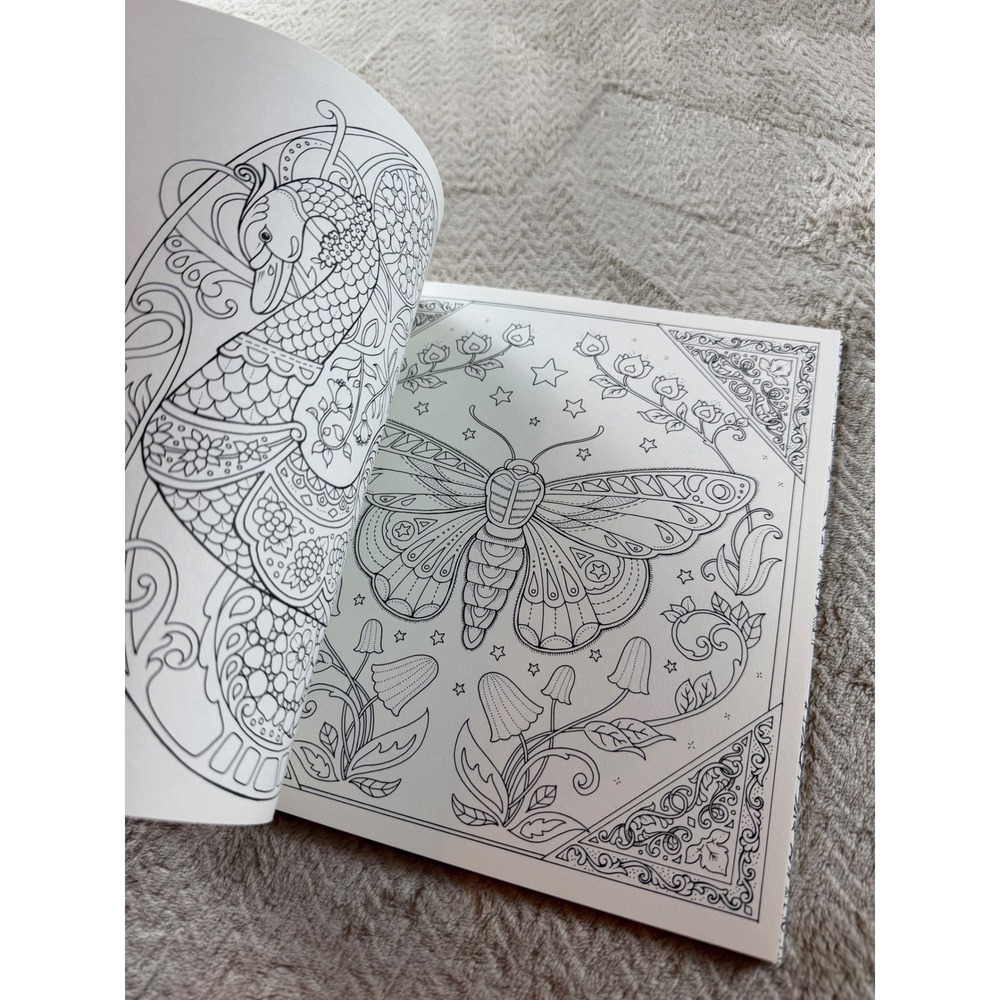 Johanna Basford Worlds of Wonder A Coloring Book for the Curious Paperback - Picture 5 of 8
